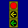 three section signal image