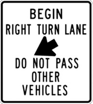right turn no pass