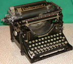 our typewriter