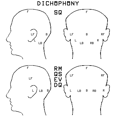 Dichophony