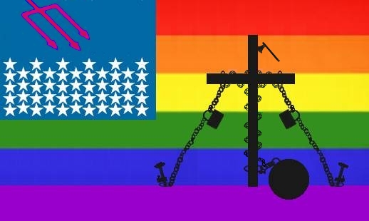 The flag of discrimination