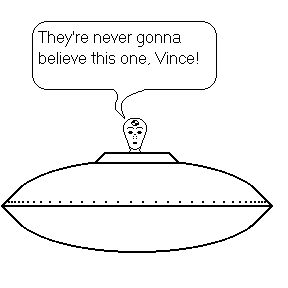Crash dummy UFO cartoon